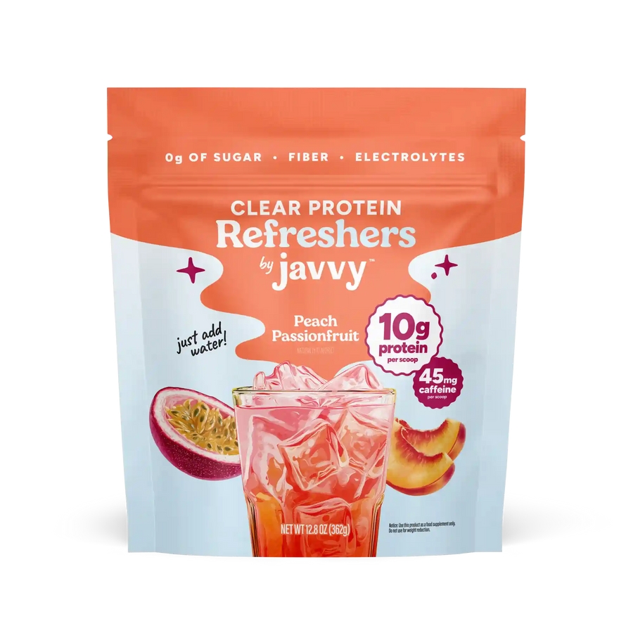 Peach Passionfruit Protein Refresher