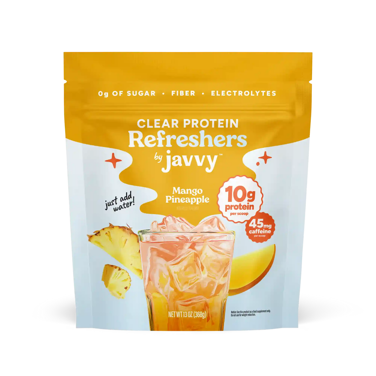 Mango Pineapple Protein Refresher